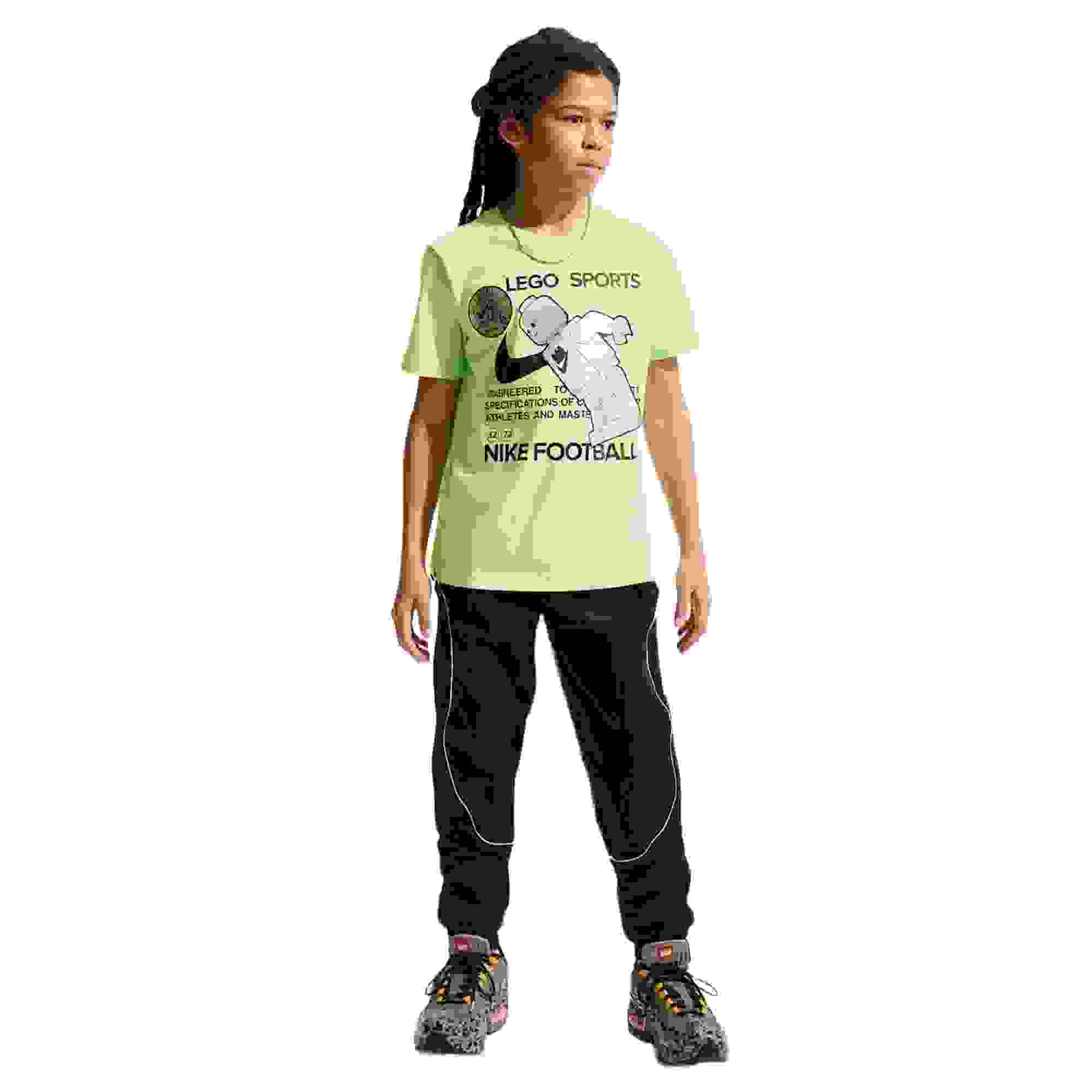Nike x LEGO Collection Big Kids' Green Tee